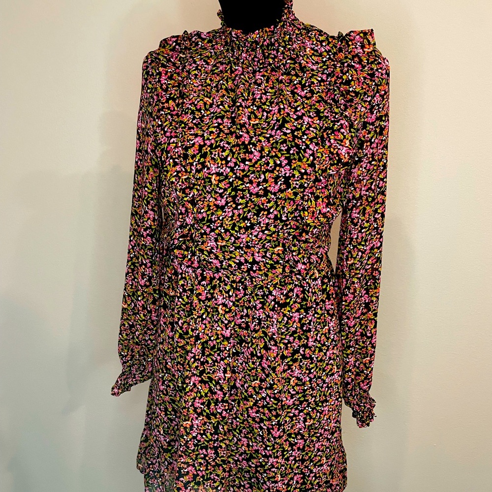 Floral Ruffle Dress for Spring and Summer